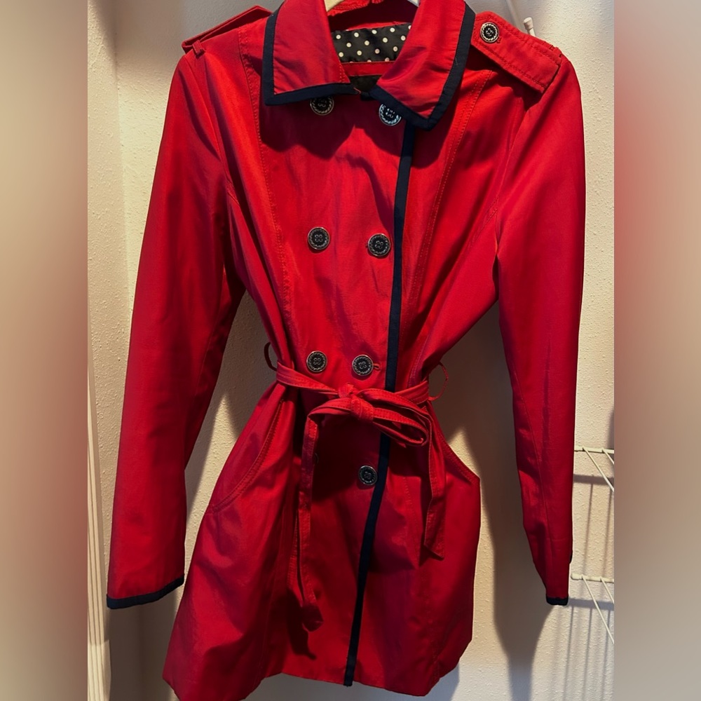 Nautica Double Breasted Trench Coat